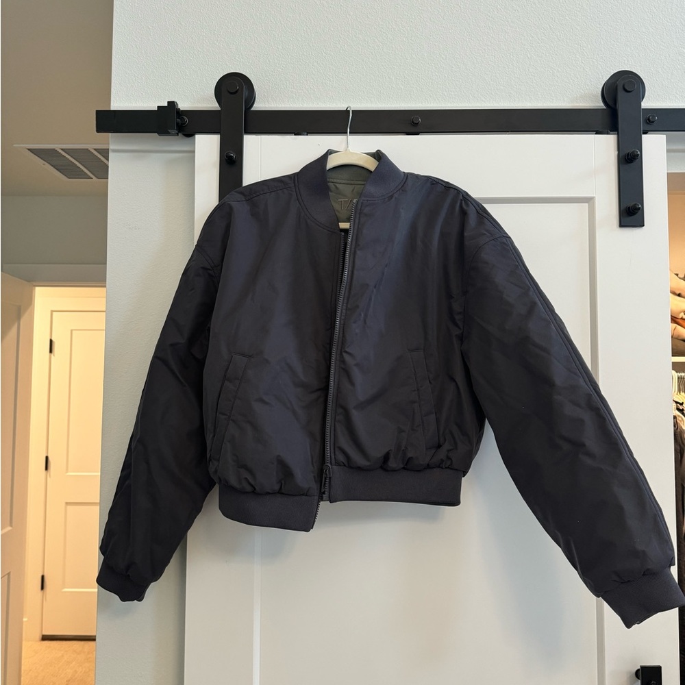 NWOT Tala Reversible Girlfriend Bomber Jacket